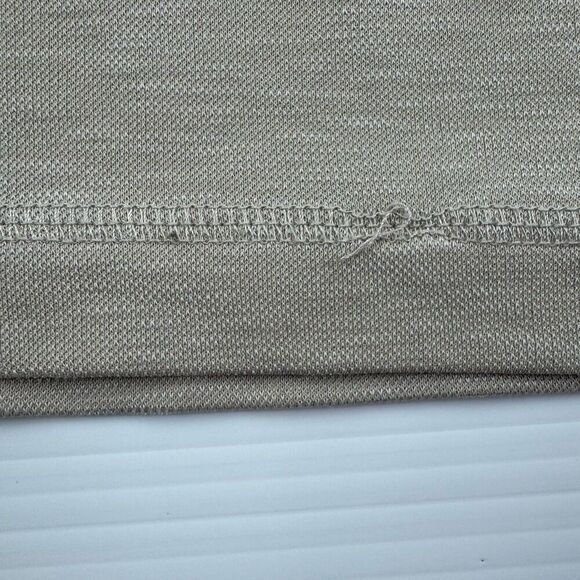 Ocean & Coast Men's XL Tan Polo Shirt Short Sleeved Modal Blend Soft - Picture 8 of 9